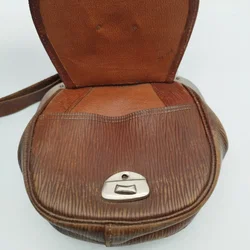 Vintage Schaffnertasche Leder | Einmaliges Unikat - Bild 5