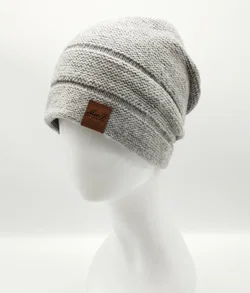 Strickmütze, Made with Love Collection, grau  – Vorschau 1