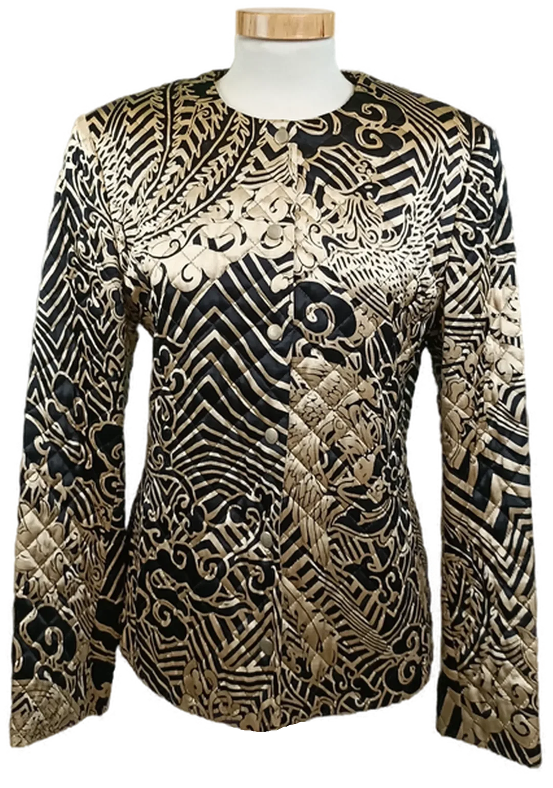 Gerry Weber Damen Jacke gold/schwarz Gr. M - Bild 4