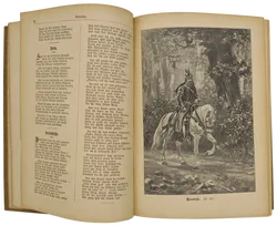 Eichendorffs Werke -Neue illustrierte Pracht-Ausgabe von Professor Dr. Karl Macke, Vintage - Bild 6