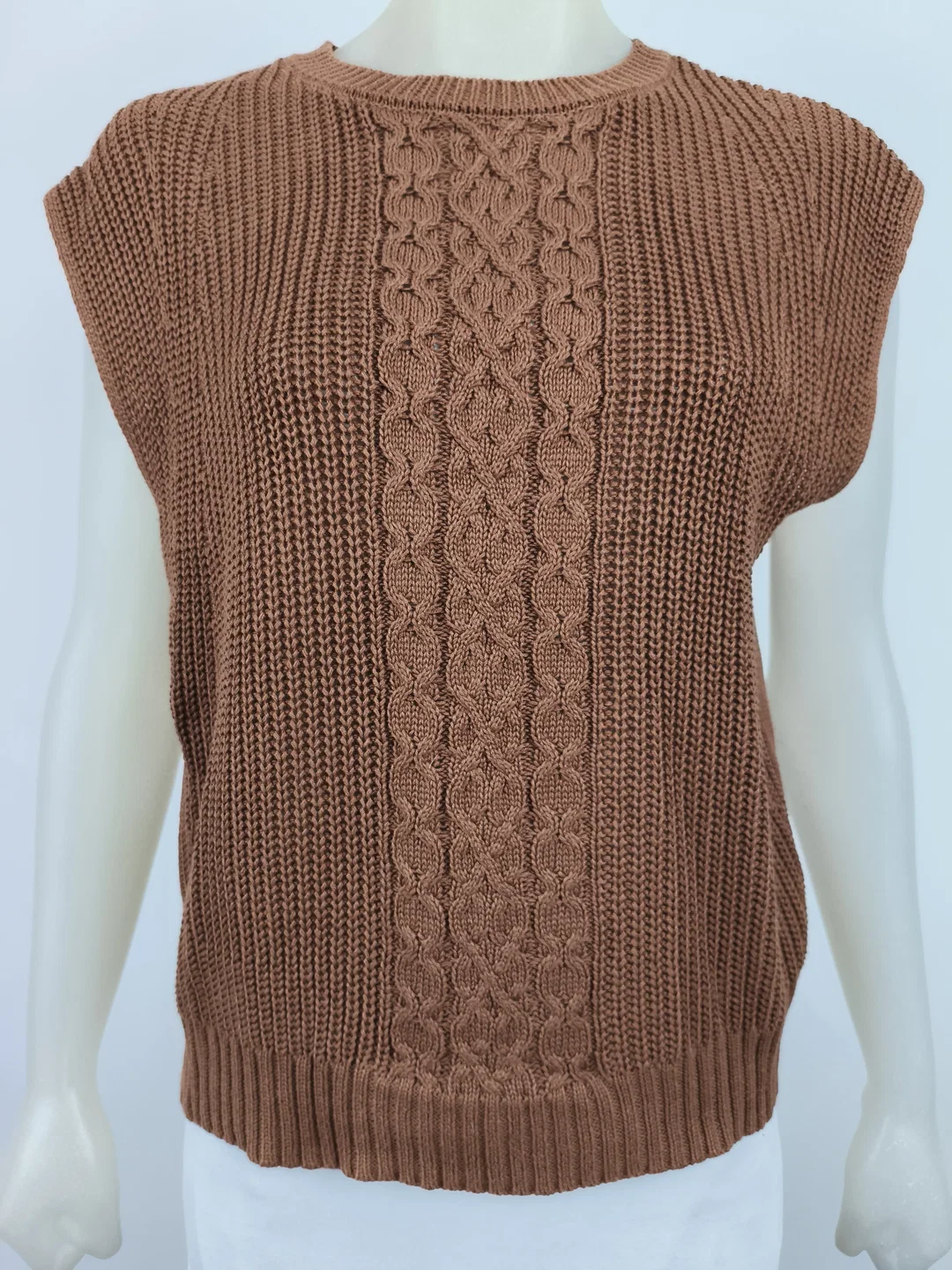 Bonprix, Damen Strickpullunder, Gr. 38/40 – Bild 1