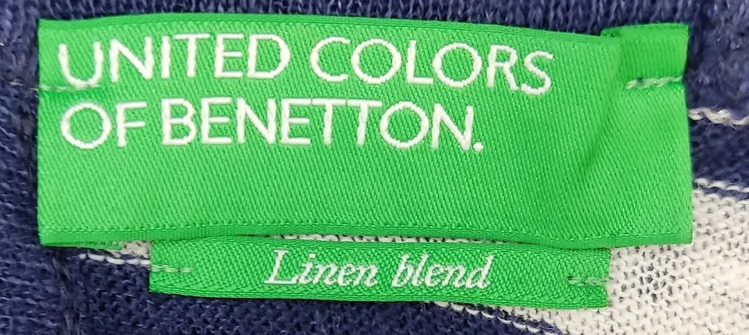 United Colors of Benetton Kindertop blau/weiß Gr. L/G – Bild 3