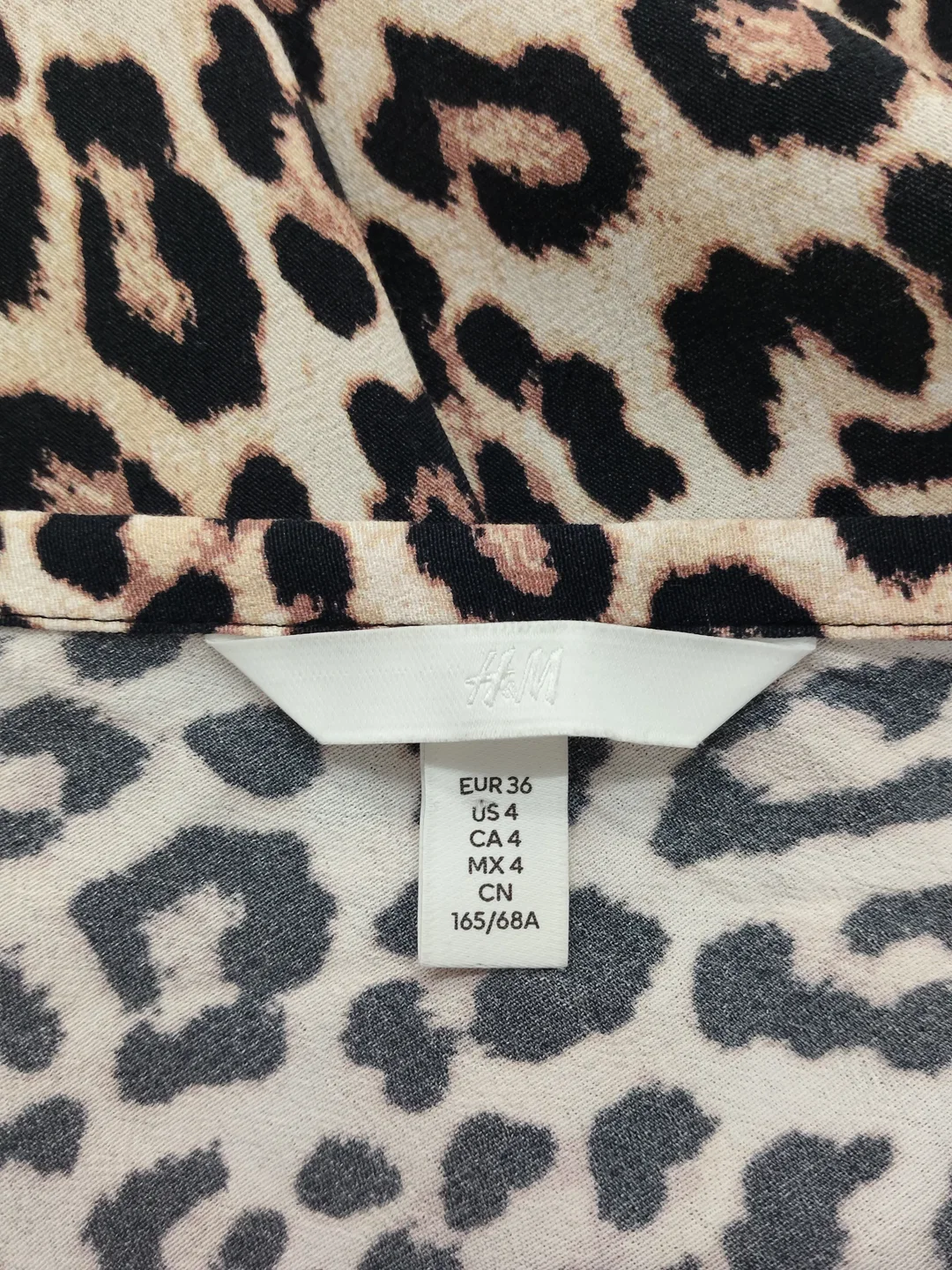 Damenrock H&M Animal Print Viskose | Sommerleicht – Bild 4