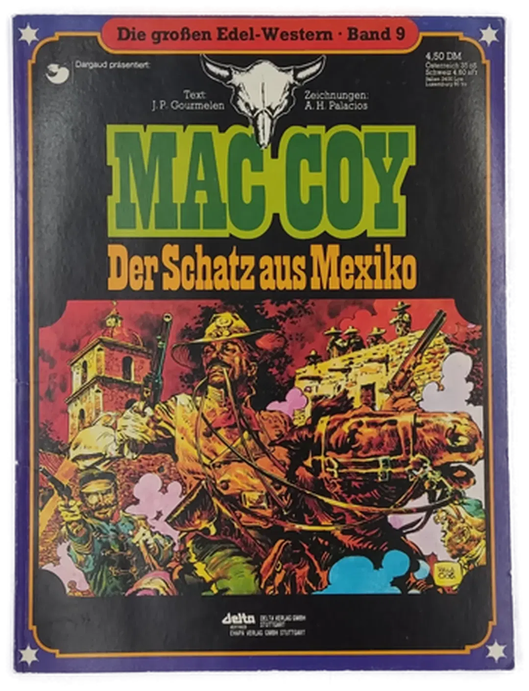 Delta Mac Coy Der Schatz aus Mexiko - Die großen Edel-Western Band 9 - Bild 1