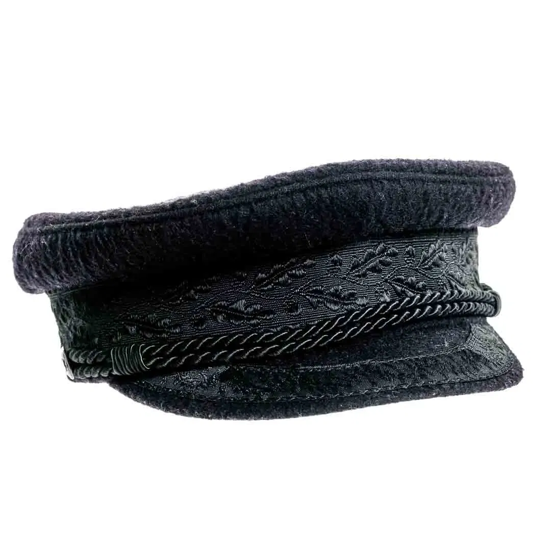 Prinz-Heinrich-Mütze für Herren in schwarz - Bild 4