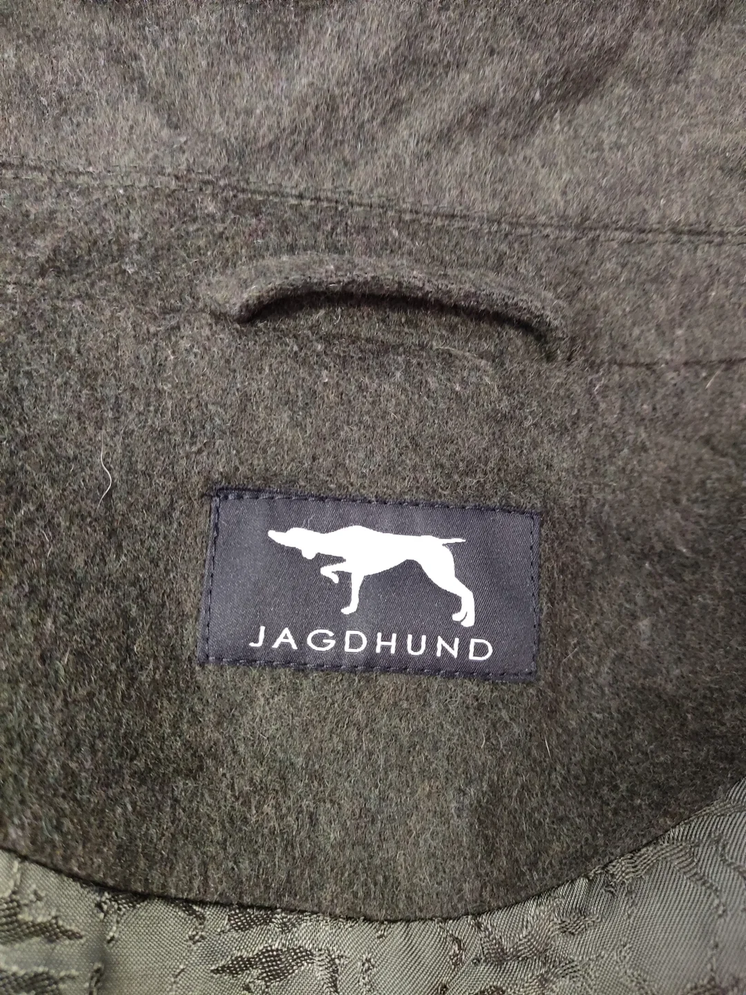 Damen Hubertusjacke Merinowolle Jagdhund 42 | Einmaliges Unikat – Bild 5
