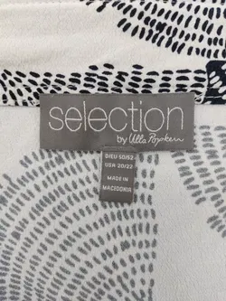 Ulla Popken Damen Bluse mehrfarbig Gr. 50/52 - Bild 4