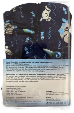 FASHY BABY Badewindelhose Gr. 74/80 (M), Sommermuster, NEU - Bild 5