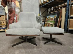 Minotti Designer Lounge Sessel + Hocker - Möbel  - Bild 3