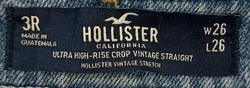 Hollister California Herrenjeans blau Gr. 26/26 – Vorschau 3