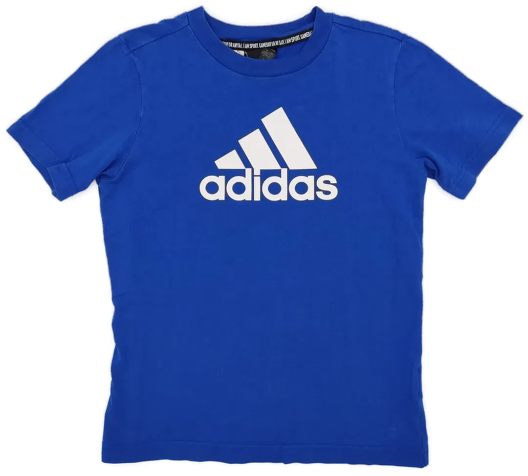 Adidas Kinder Shirt blau Gr.140 - Bild 1