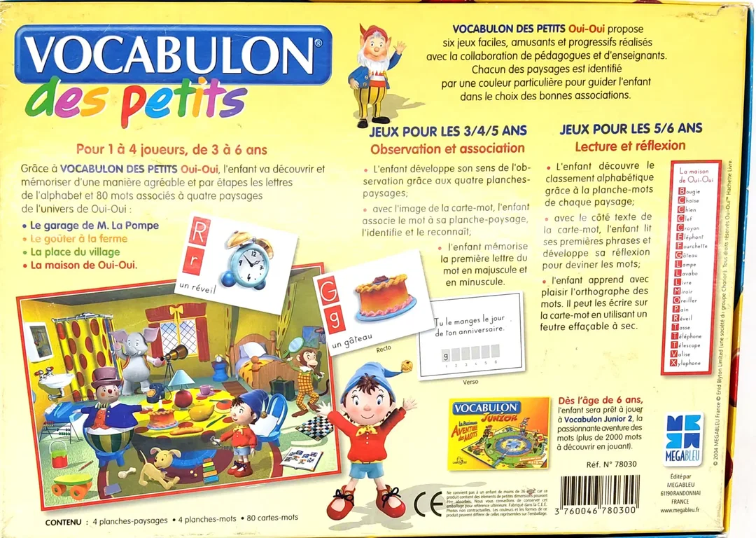 VOCABULON des petits - Qui-Qui - 6 Jeux en 1 pour découvrir les mots - MEGABLEU – Bild 2