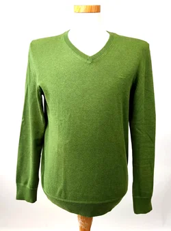 s.Oliver Herrenpullover, olivgrün - Gr. M – Vorschau 1
