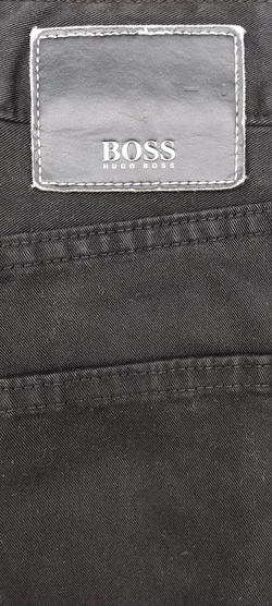 Boss Damen Jeans schwarz Gr. 34/30 - Bild 3