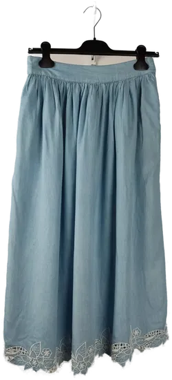 Pepe Jeans Damen Rock durchgeknöpft blau- M/38 - Bild 2