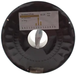 ABS deluxe 3D-Drucker-Filament | Perlmutt-Gold | Vakuumverpackt - Bild 3