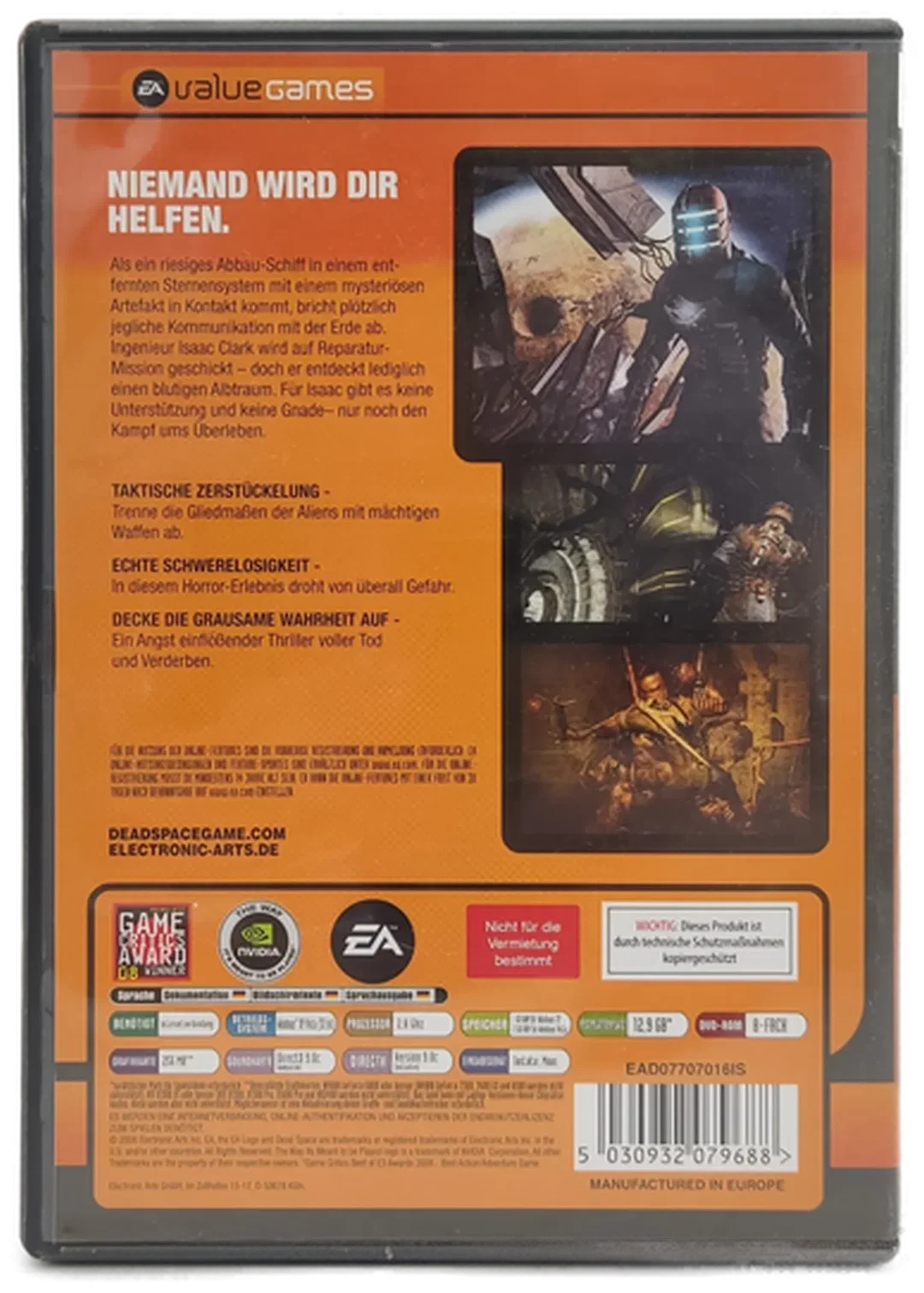 PC DVD-ROM "Dead Space" – Bild 2