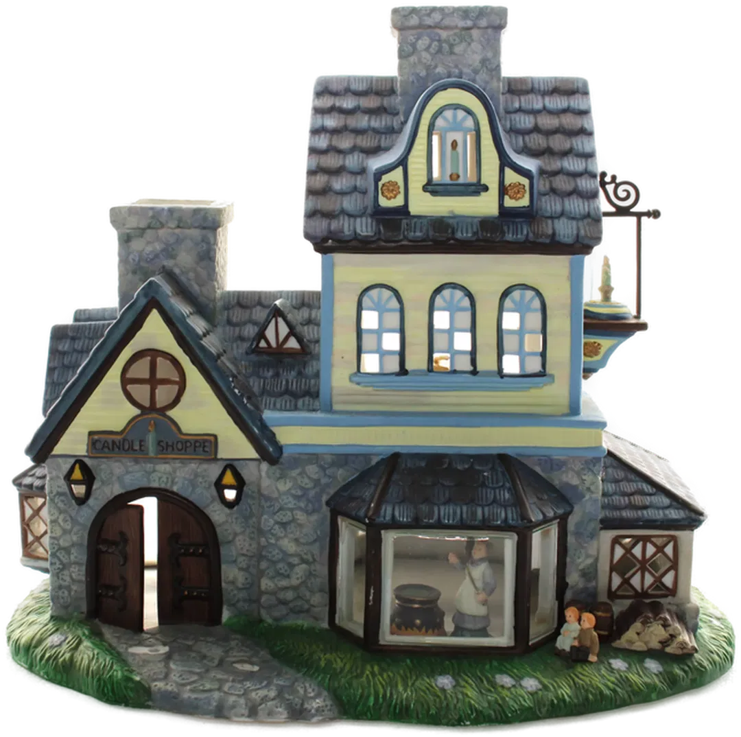 Candle Shoppe – Porzellan-Teelichthaus - Bild 1