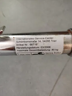 Terra Bikes Einrad schwarz, 20 Zoll - Bild 2