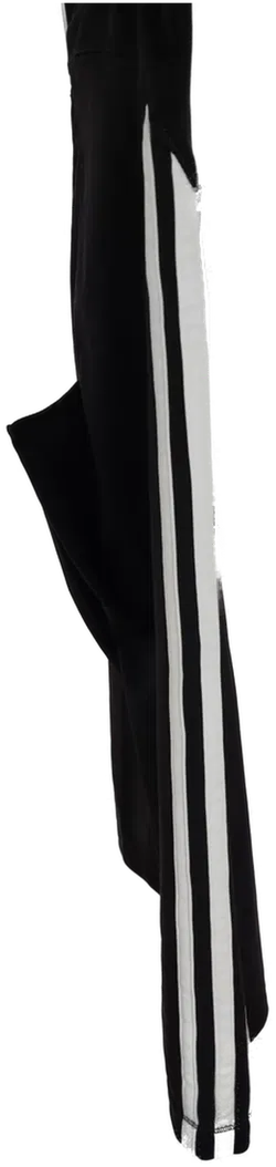 Adidas Climalite Kinder Sporthose, dreiviertellang, schwarz/weiß, Gr. 152 - Bild 3