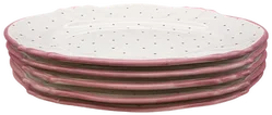 Servierplatte Gmundner Keramik - Rosa Tupferl (5-teilig)