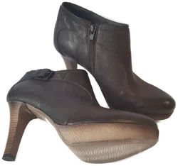 LP Damen Ankle Boots, braun - Gr. 39 - Bild 6
