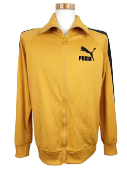 Puma Herren Trainingsjacke, gelb - Gr. L  - Bild 1