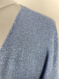 Lurexpullover Damen, Zabaione, S/M - Bild 2