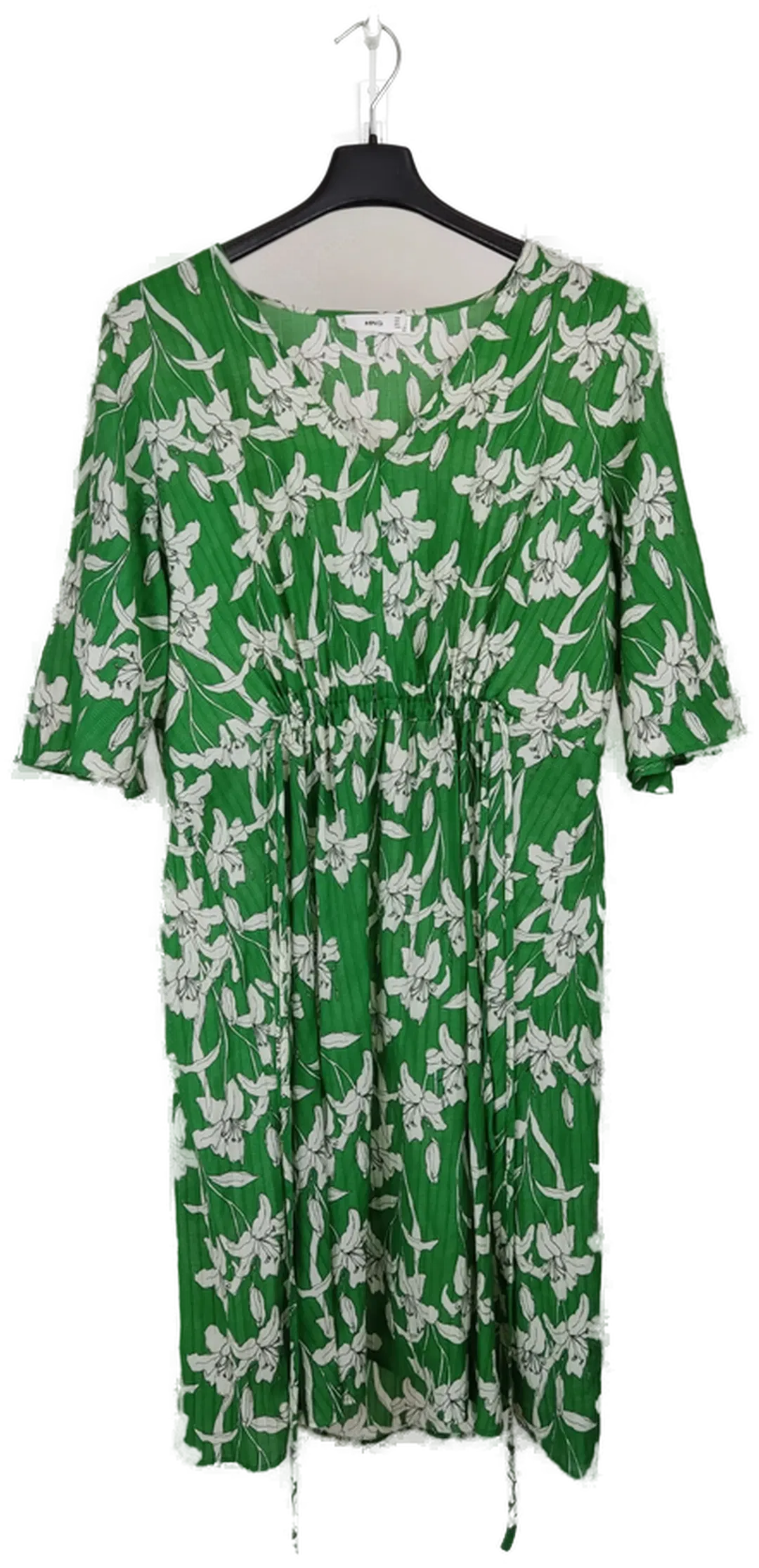 Mango Damen Kleid grün Gr. L - Bild 3