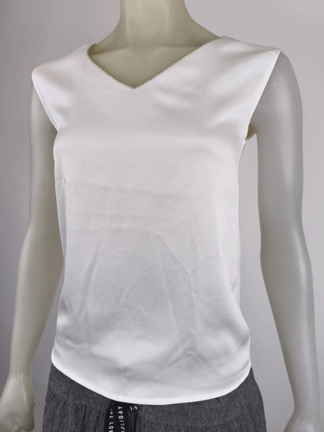 Grain de Malice, Damenbluse, Gr. 34, Seide - Bild 4