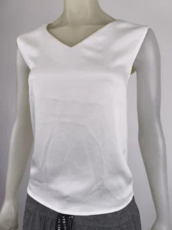 Grain de Malice, Damenbluse, Gr. 34, Seide - Bild 1