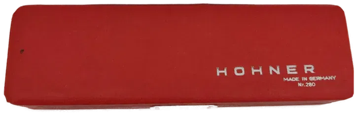 Vintage M Hohner Chromonika III nr.280 mit Original Schatulle - Bild 1