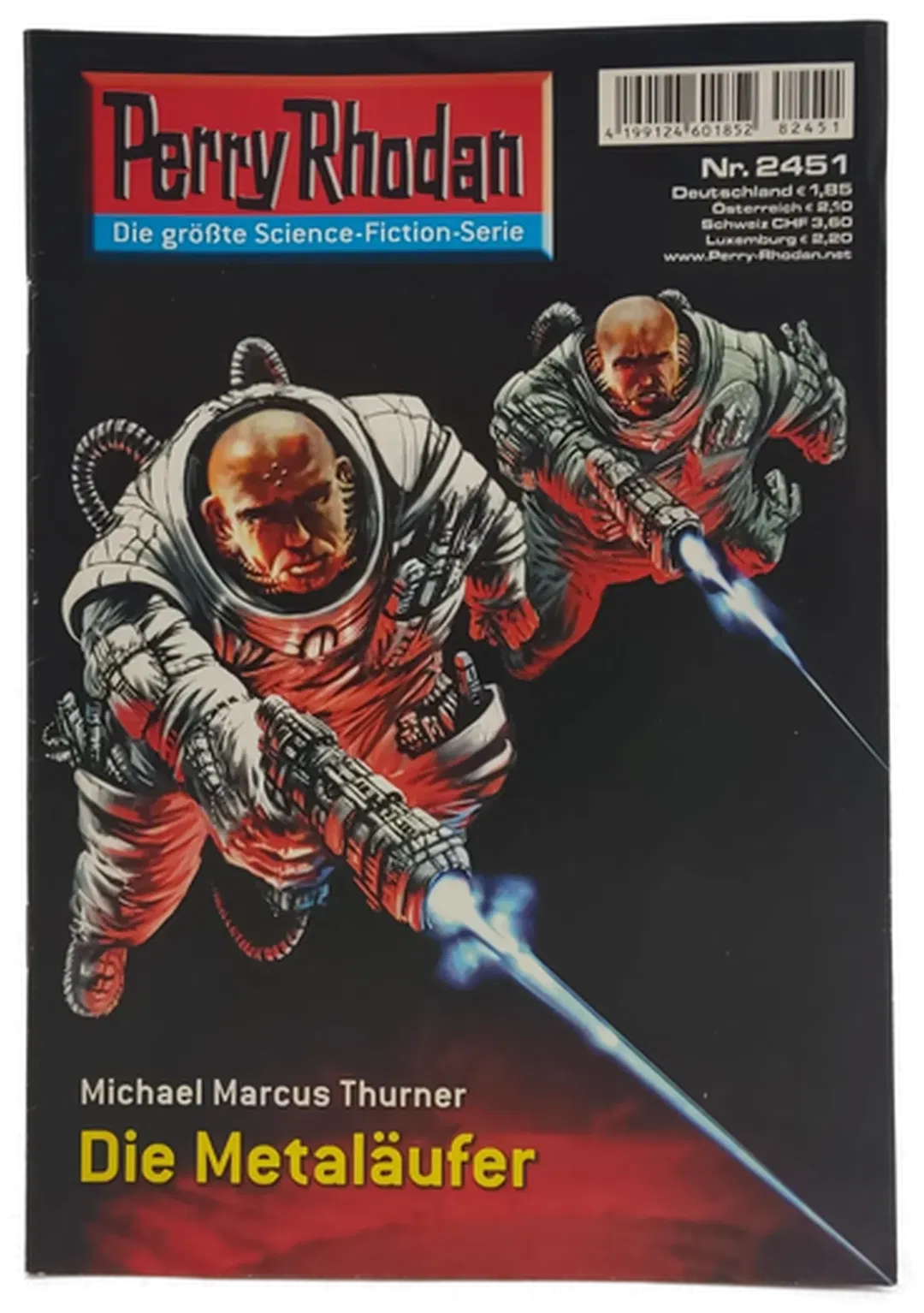 Romanheft Perry Rhodan Die Metaläufer Erstauflage Nr.2451 - Bild 1