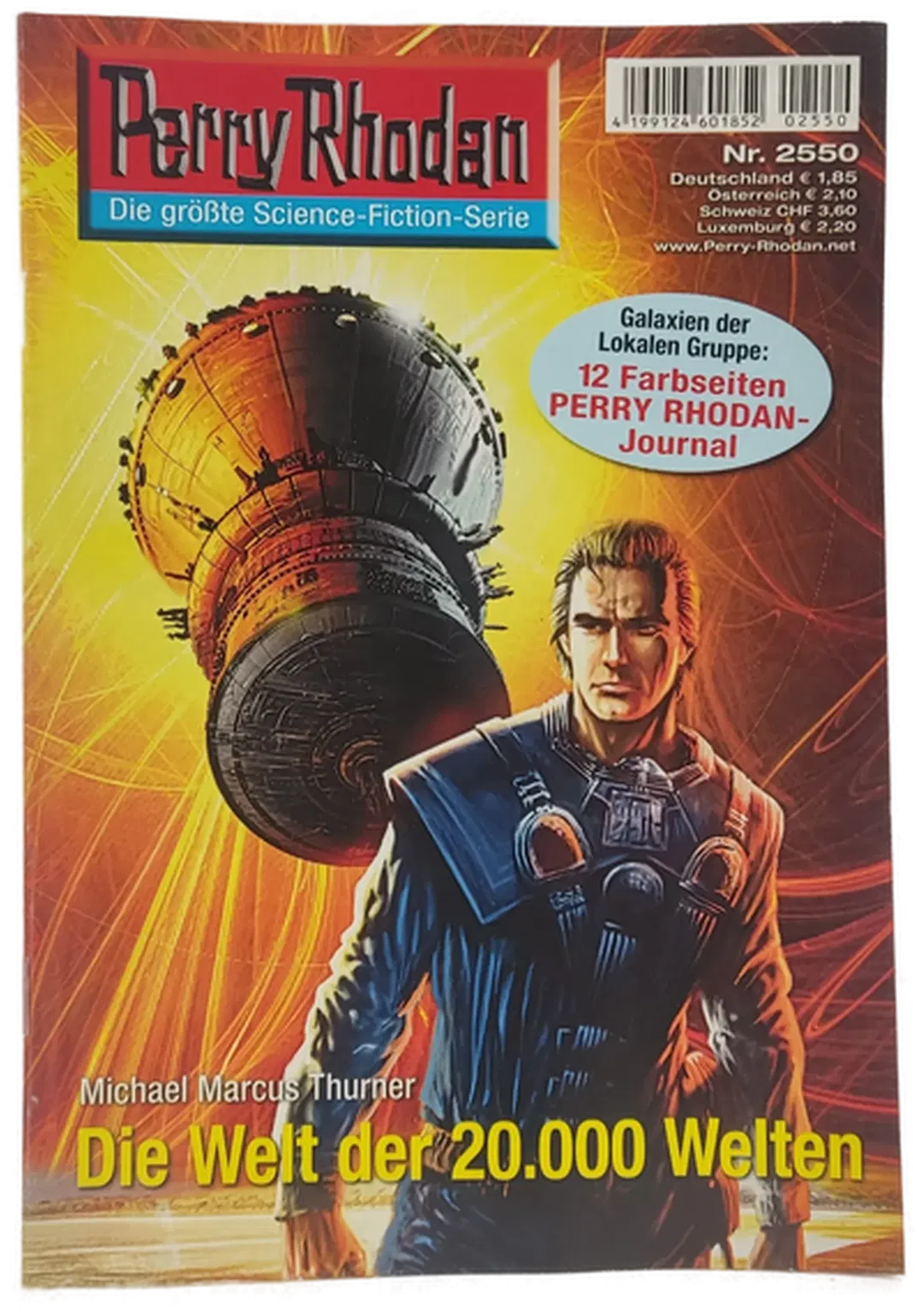Romanheft Perry Rhodan Die Welt der 20.000 Welten Erstauflage Nr. 2550 - Bild 1