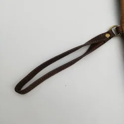 Minoronzoni 1953 Vintage Handtasche/Clutch mit Nieten | Leder | Braun – Vorschau 8