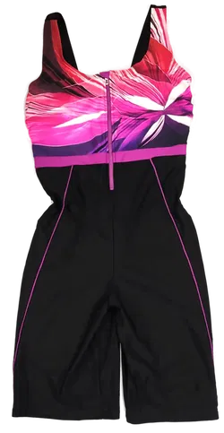 ULLA POPKEN Badeanzug mit Bein Gr. 5XL  - Bild 1