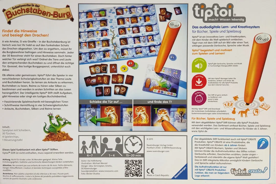 tiptoi® Schatzsuche in der Buchstaben-Burg - Ravensburger – Bild 2