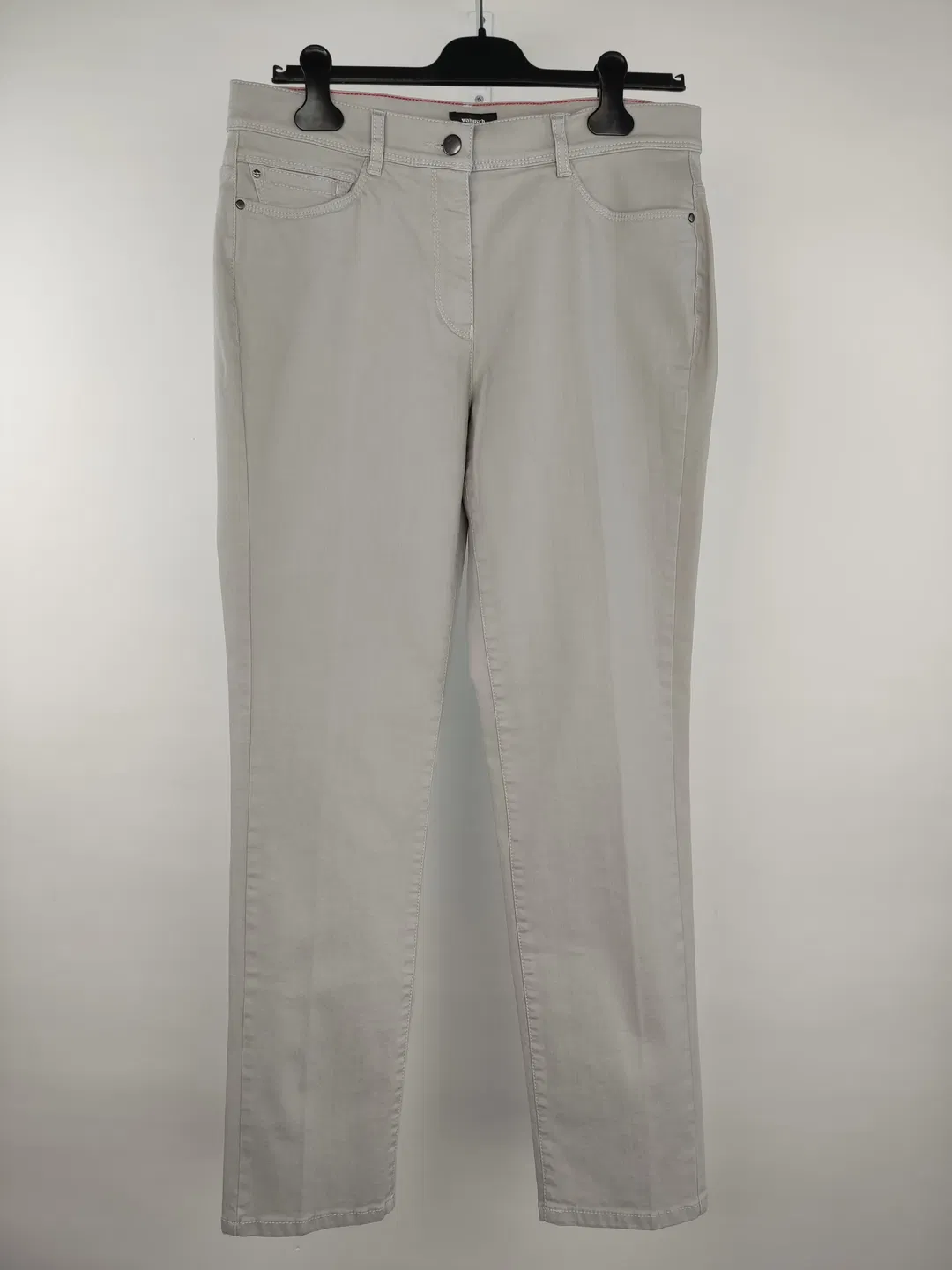 Walbusch Damen-Stretchjeans hellgrau - 42 / XL - Bild 4