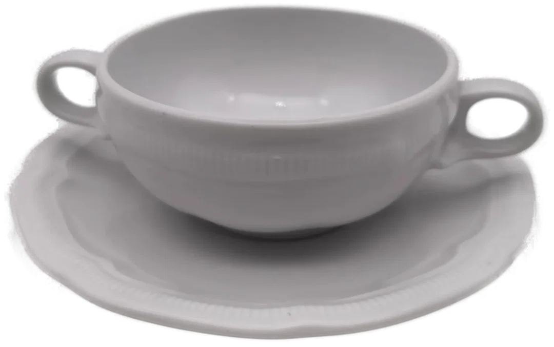 Hutschenreuther, Set 4 Suppentassen, Serie Hotel – Bild 2