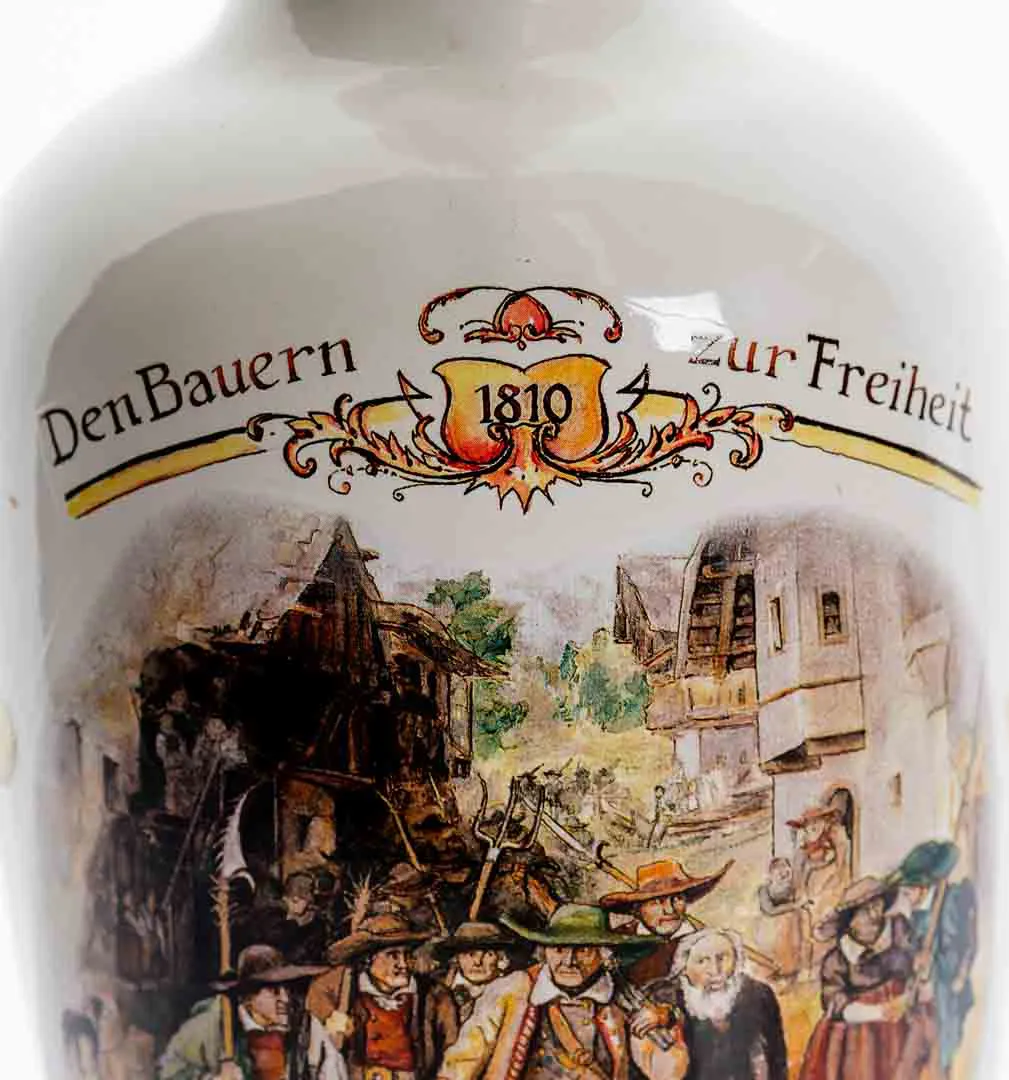 Andreas‑Hofer Keramikkrug mit Bügelverschluss, ca. 35 cm, Tirol – Bild 2
