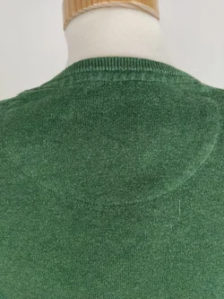 Pullover "Keystone", langarm mit V-Ausschnitt, grün, Größe M – Vorschau 4