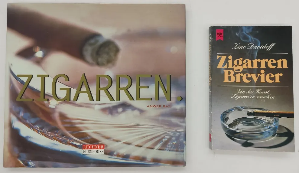 2 Bücher über Zigarren "Zigarren" von Anwer Bati und "Zigarren Brevier" von Zino Daviddoff – Bild 2