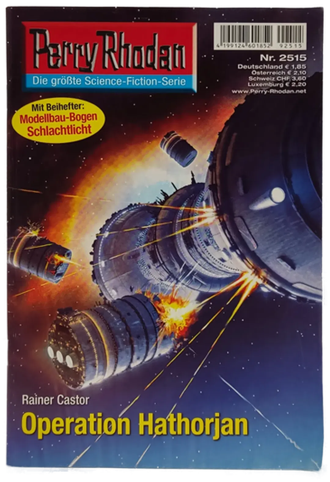 Romanheft Perry Rhodan Operation Hathorjan Erstauflage Nr. 2515 - Bild 2