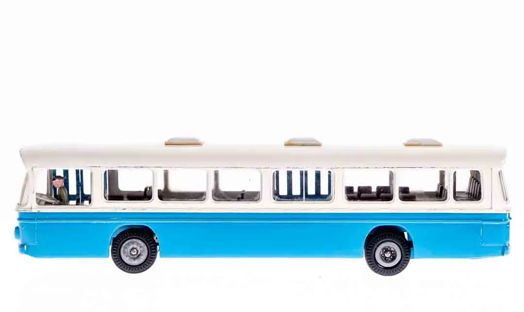Tekno Nr.851 Modellbus Scania CR-76 weiß/hellblau – Bild 3