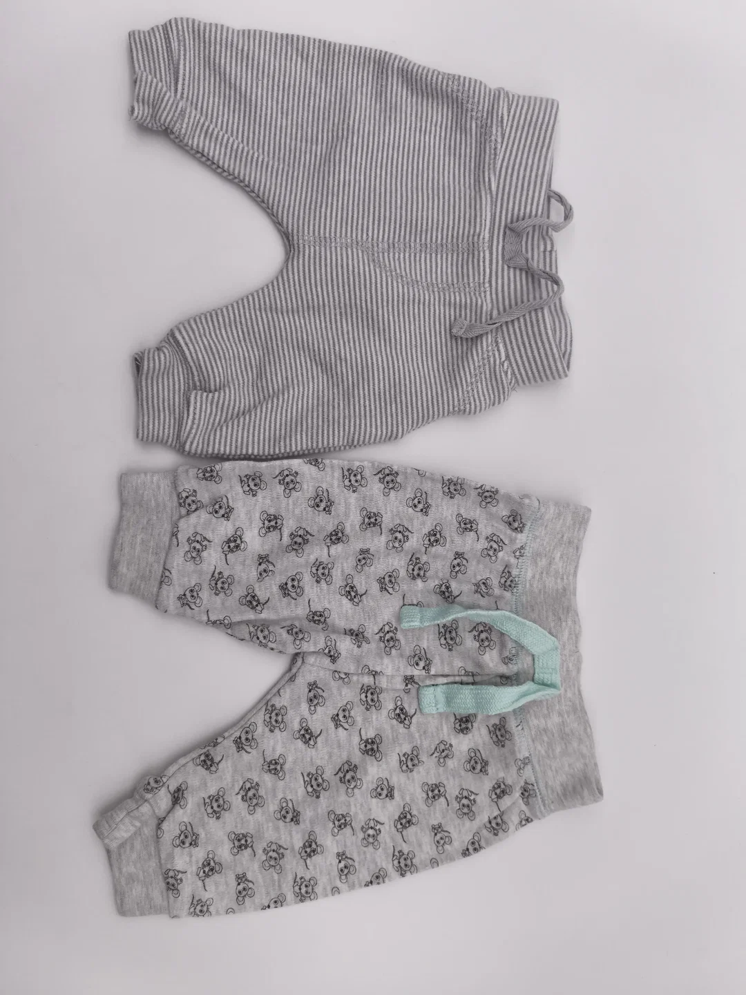 Bio-Baumwolle, Babyhose 2er Set, Gr. 50/56 – Bild 1