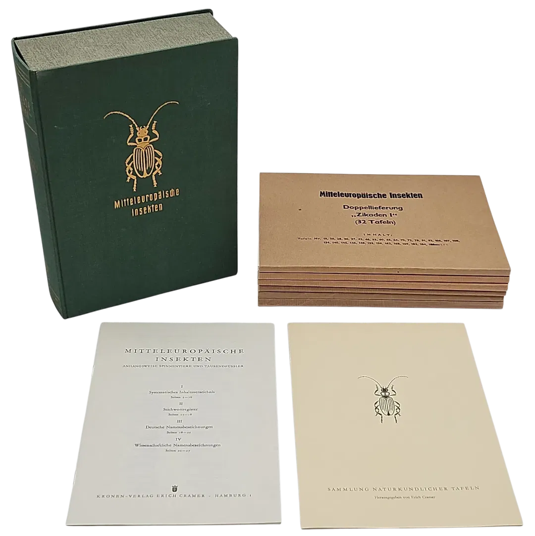 Mitteleuropäische Insekten - Anhangsweise Spinnentiere und Tausendfüssler - Erich Cramer - Bild 1