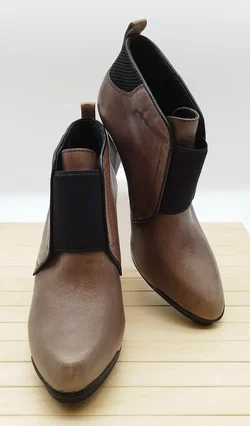 Tod `s, Stiefletten, Leder, braun, Gr. 39  – Vorschau 1