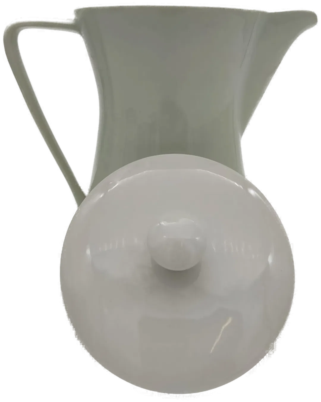 Lilien Porzellan Kaffeekanne Daisy  mint Höhe ca. 18 cm - Bild 4