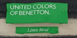 United Colors of Benetton Kindershirt schwarz/weiß Gr. XS/ECH - Bild 3
