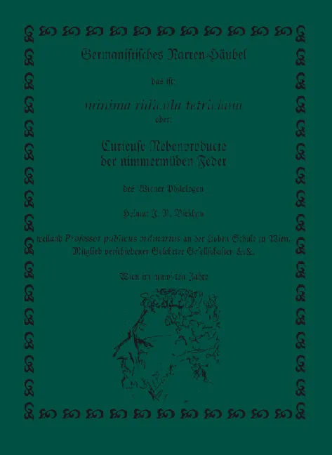 Germanistisches Narren-Häubel - Helmut Birkhan - Bild 1